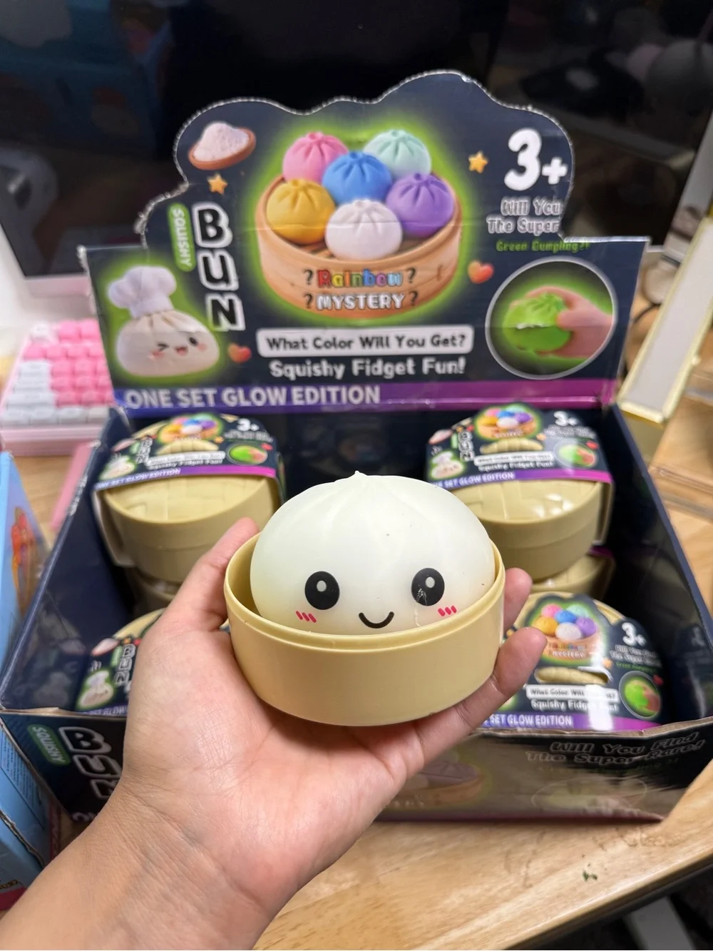 Squishy Dumpling Toy - unicorn dumpling